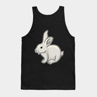 Cute Bunny hand drawn rabbit gift Tank Top